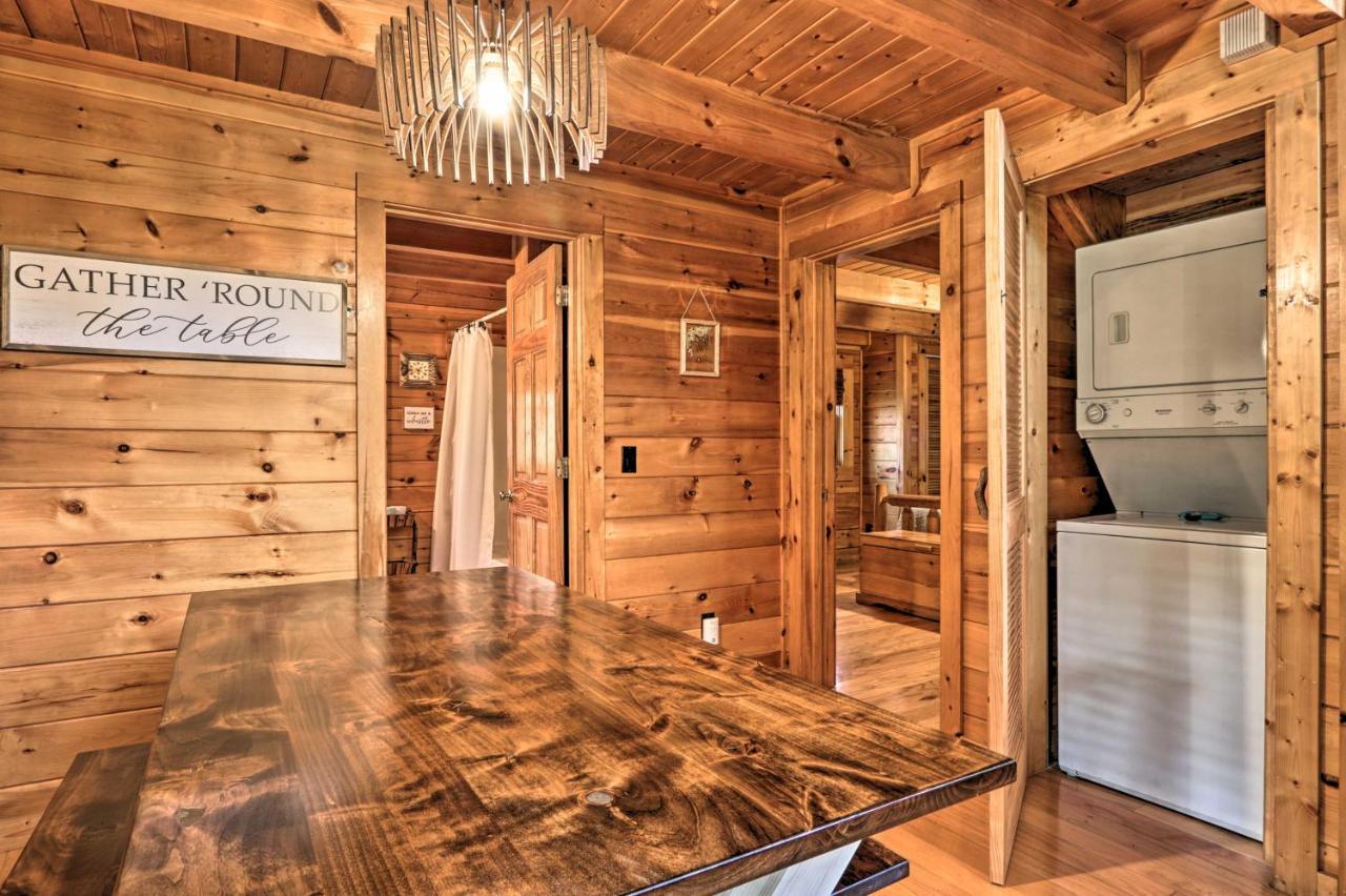 Smoky Mountain Log Cabin 7 Mi To Gatlinburg! 塞维尔维尔 外观 照片