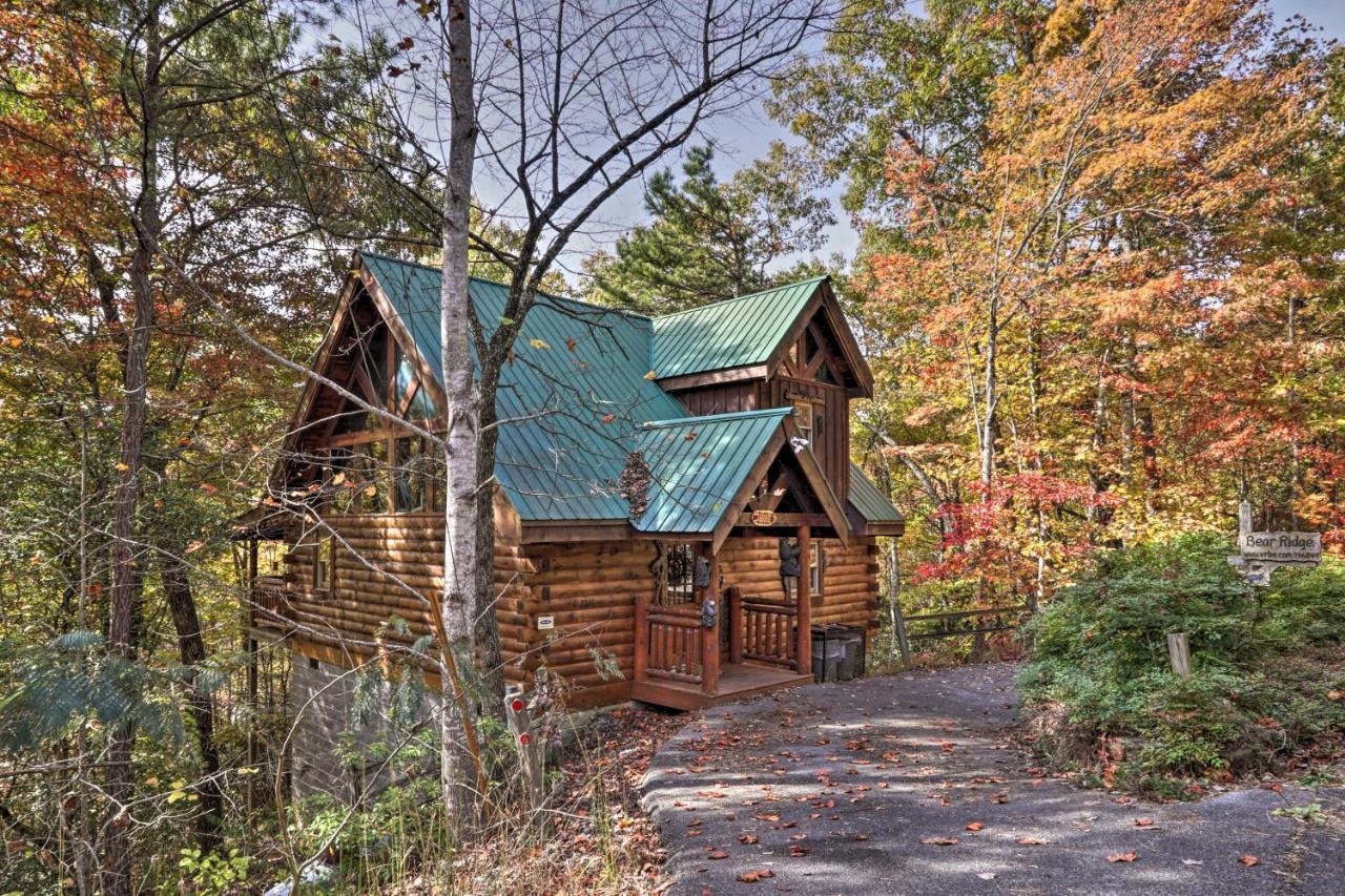 Smoky Mountain Log Cabin 7 Mi To Gatlinburg! 塞维尔维尔 外观 照片