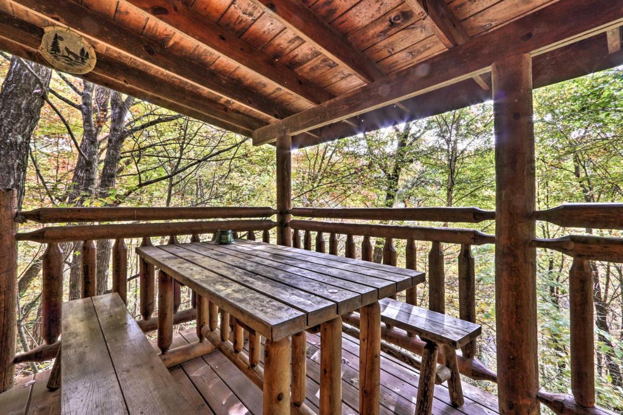 Smoky Mountain Log Cabin 7 Mi To Gatlinburg! 塞维尔维尔 外观 照片